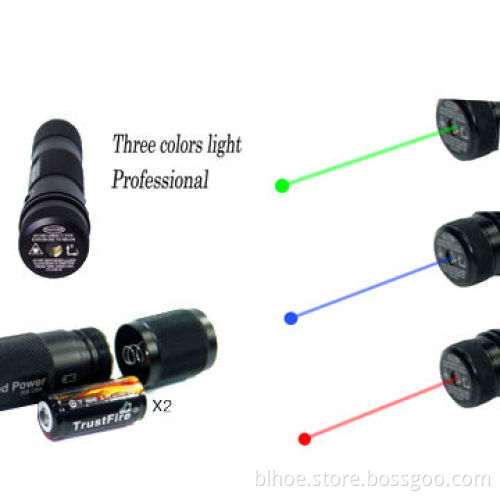 Red/Green/Blue Shooting Laser Sight, 1 to 130mW Power